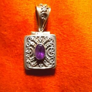 AMETHYST PENDANT